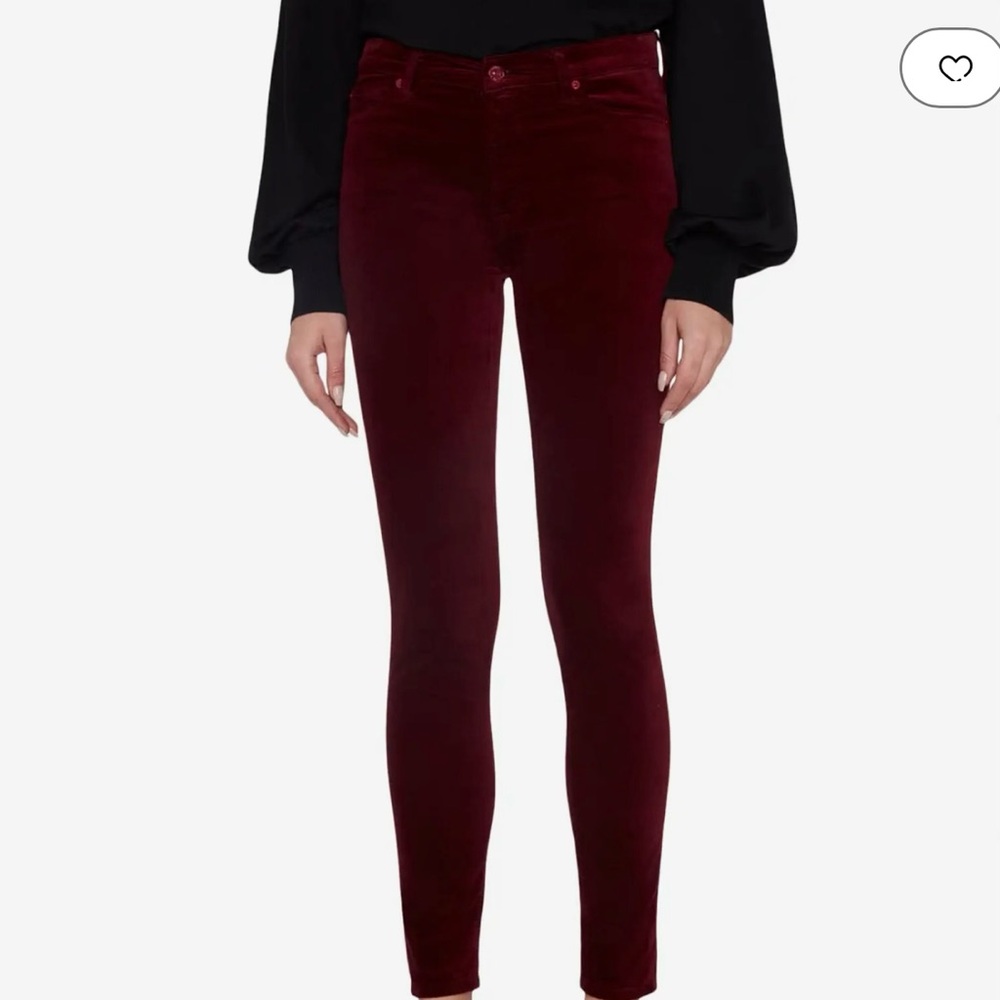 ❤️ACCEPTING ALL OFFERS- 7 for All Mankind skinny velvet jeans❤️